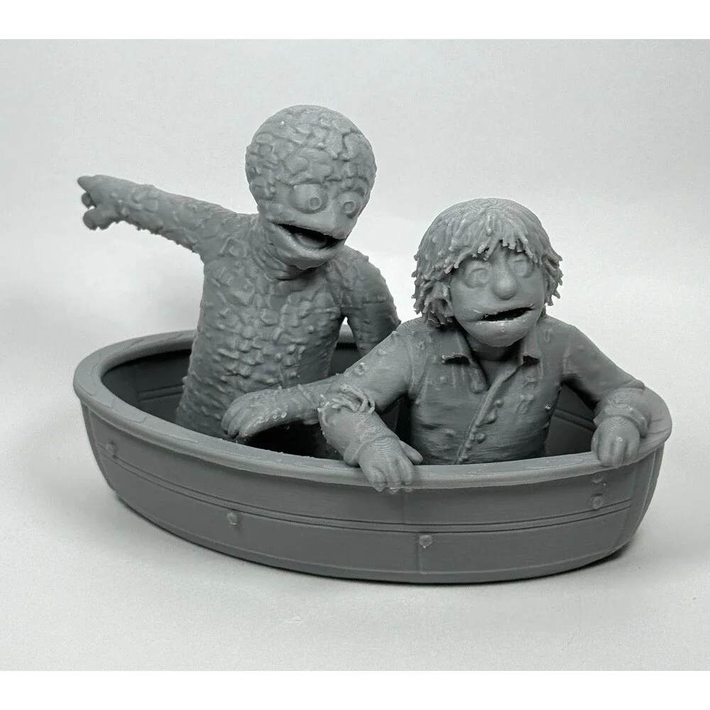 Friday The 13th Iconic Finale Crystal Lake Puppet Jason Boat Paintable Toy